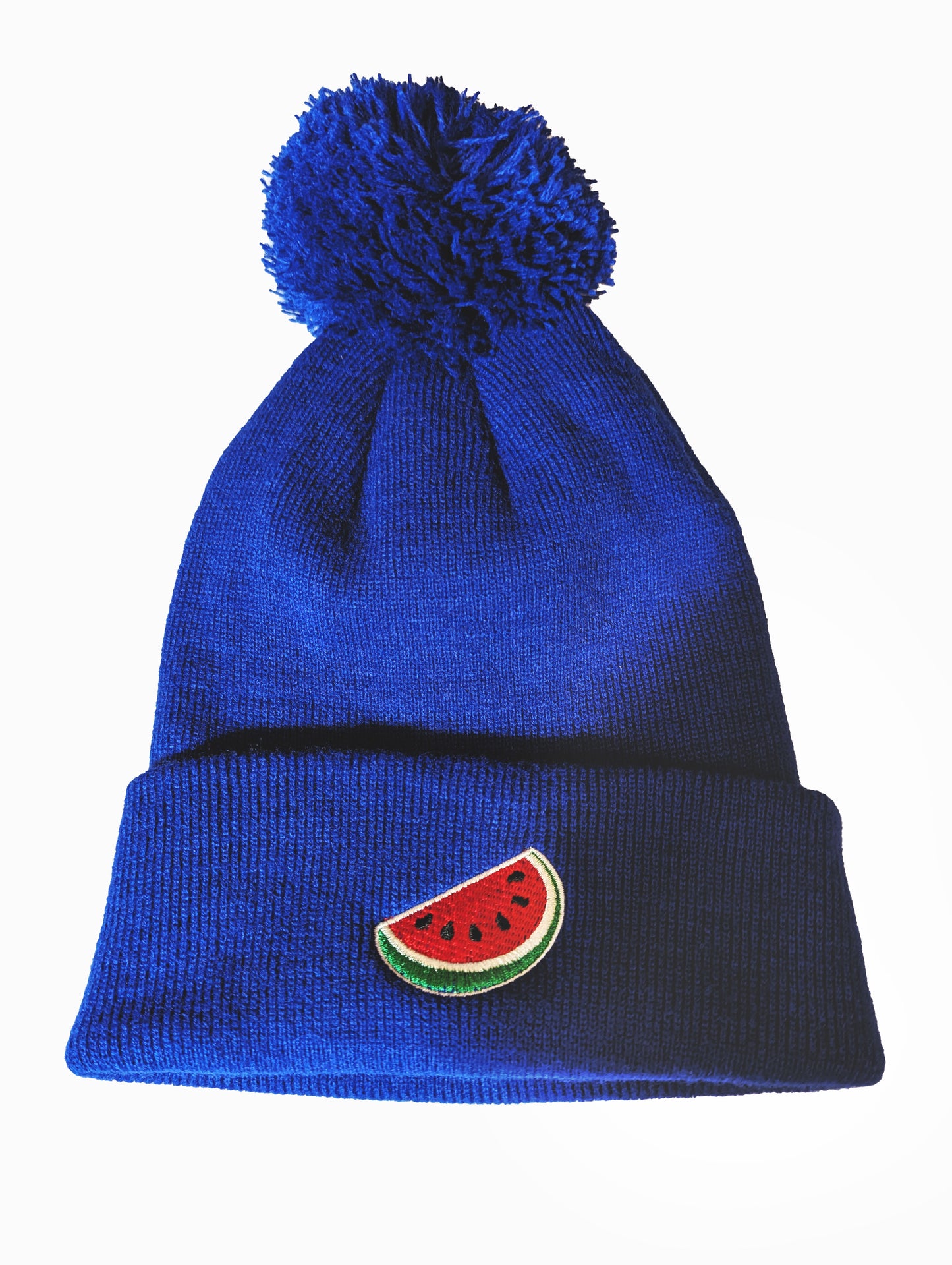 Kids Watermelon Pompom Beanie